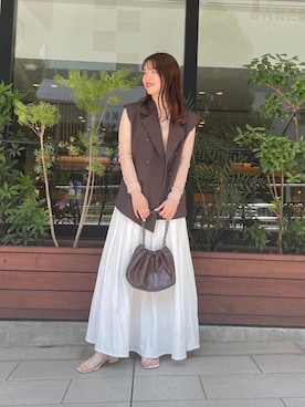 Miyukiさん（レディース・158cm）の夏コーディネート