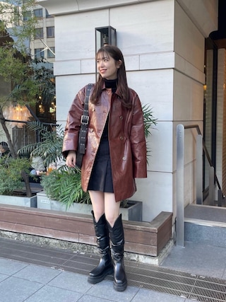 tina jojun レザー ウエスタンブーツ TINA：JOJUN ブーツ ウエスタン ロングブーツ レディース