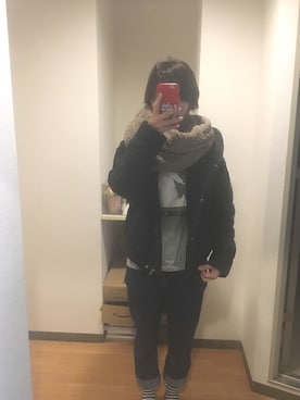 yocco*さん（レディース・156cm）の冬コーディネート