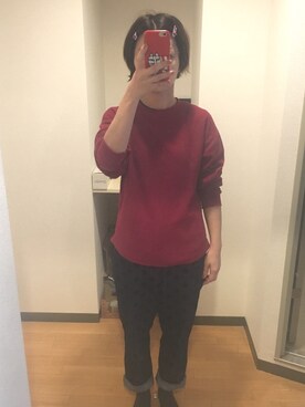 yocco*さん（レディース・156cm）の冬コーディネート