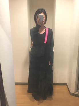「ムック本」｜「アイテム（ワンピース/ドレス）」を使った、yocco*さん（レディース・156cm）の春コーディネート
