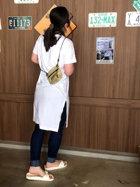 「NUMERALS（ヌメラルズ）のアイテム」を使った、molceさん（レディース・165cm）の夏コーディネート