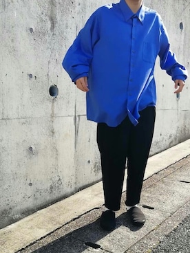 「AUTTAA（アウッタ）のAUTTAA ルームシューズ（その他シューズ）」を使った、Taichiさん（メンズ・166cm）の春コーディネート