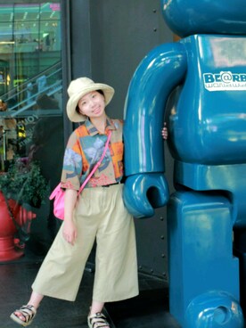 「alohashirt」｜文さん（レディース・158cm）の秋コーディネート