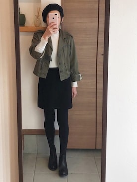 「BRAITONE（ブライトン）のアイテム」を使った、ariri0514さん（レディース・149cm）の冬コーディネート