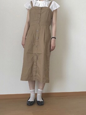 hanaさん（レディース・156cm）の夏コーディネート