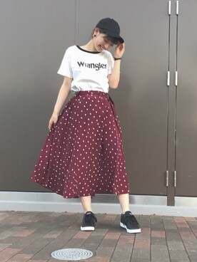 hanaさん（レディース・156cm）の夏コーディネート