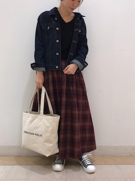 hanaさん（レディース・156cm）の夏コーディネート