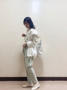 hanaさん（レディース・156cm）の春コーディネート