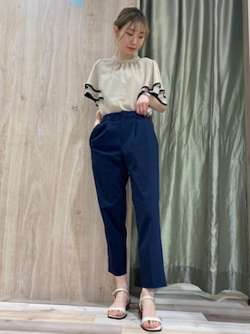 hanaさん（レディース・156cm）の春コーディネート