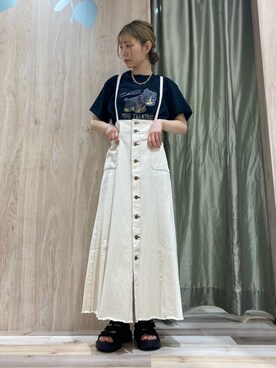 hanaさん（レディース・156cm）の春コーディネート