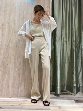 hanaさん（レディース・156cm）の春コーディネート