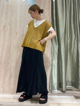 hanaさん（レディース・156cm）の春コーディネート