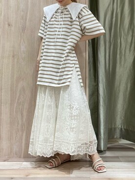 hanaさん（レディース・156cm）の春コーディネート