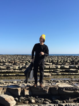 「Soulland（ソウランド）のアイテム」を使った、ヒラヤマ(Team Double)さん（メンズ・173cm）の冬コーディネート