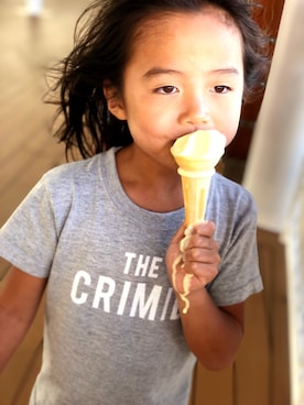 「アイテム（トップス）」を使った、LEO＆Ray  (GRDEN CREW)さん（キッズ・125cm）の春コーディネート