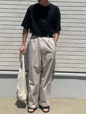 「BENCH（BENSAN）（ベンチ）のアイテム」を使った、yukiさん（メンズ・170cm）の夏コーディネート