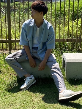 KAIさん（メンズ・179cm）の夏コーディネート
