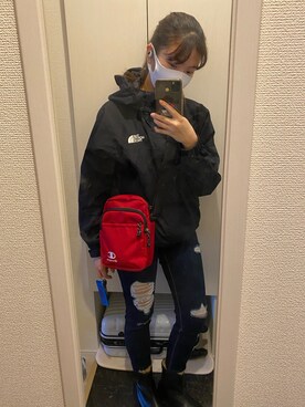 ザ ノースフェイス ドットショットジャケット メンズ を使ったレディース人気ファッションコーディネート Wear