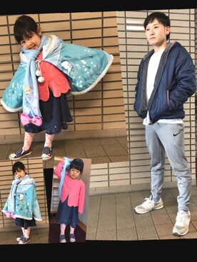 「CONVERSE（コンバース）のアイテム（ブルゾン）」を使った、☀︎Yonasan  さん（メンズ・167cm）の冬コーディネート