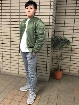 「ジョカーパンツ」｜「アイテム（その他）」を使った、☀︎Yonasan  さん（メンズ・167cm）の冬コーディネート