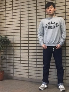 「リーバイス501」｜「アイテム（その他）」を使った、☀︎Yonasan  さん（メンズ・167cm）の春コーディネート