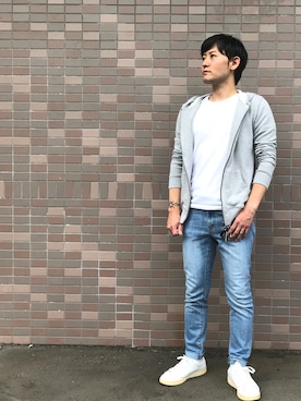 「improves（インプローブス）のアイテム（パーカー）」を使った、☀︎Yonasan  さん（メンズ・167cm）の夏コーディネート