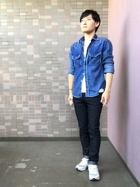 「おしゃれスタ（オシャレスタ）のアイテム（トップス）」を使った、☀︎Yonasan  さん（メンズ・167cm）の夏コーディネート