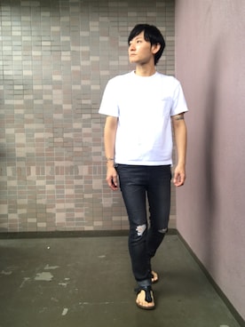 「THE CASE」｜☀︎Yonasan  さん（メンズ・167cm）の夏コーディネート