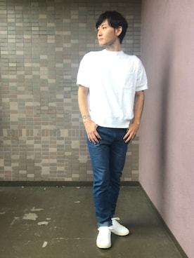 「スタンスミス」｜☀︎Yonasan  さん（メンズ・167cm）の秋コーディネート