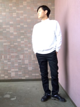 「レイヤードstyle」｜「アイテム（その他シューズ）」を使った、☀︎Yonasan  さん（メンズ・167cm）の冬コーディネート