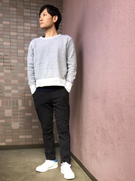 「REPIDO（リピード）のアイテム（トップス）」を使った、☀︎Yonasan  さん（メンズ・167cm）の春コーディネート