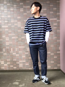 「ボーター」｜☀︎Yonasan  さん（メンズ・167cm）の春コーディネート