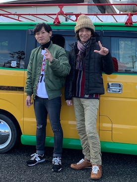 ☀︎Yonasan  さん（メンズ・167cm）の冬コーディネート