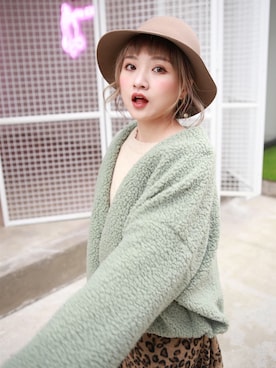 「Brightlele（ブライトララ）のアイテム」を使った、ブライトララさん（レディース・155cm）の春コーディネート