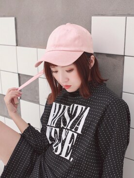 「Brightlele（ブライトララ）のアイテム」を使った、ブライトララさん（レディース・155cm）の夏コーディネート