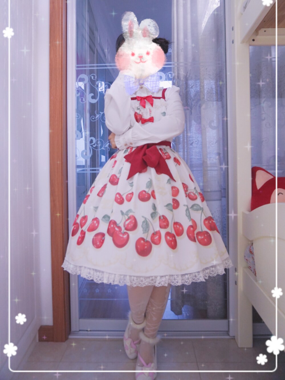 Angelic Prettyのスカート（レッド系）を使った人気ファッション
