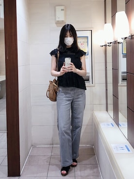 「ISABEL MARANT（イザベルマラン）のアイテム（トップス）」を使った、Sayokoさん（レディース・164cm）の夏コーディネート