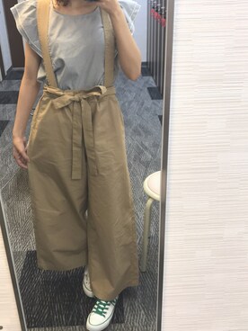 「Jayro（ジャイロ）のアイテム（トップス）」を使った、✴︎tamtam ✴︎さん（レディース・154cm）の夏コーディネート