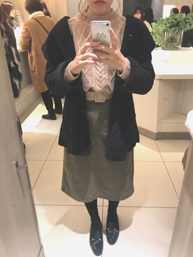 ✴︎tamtam ✴︎さん（レディース・154cm）の冬コーディネート