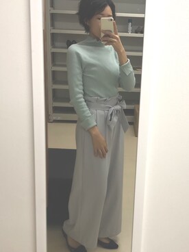 「シャーベットカラー」｜✴︎tamtam ✴︎さん（レディース・154cm）の秋コーディネート