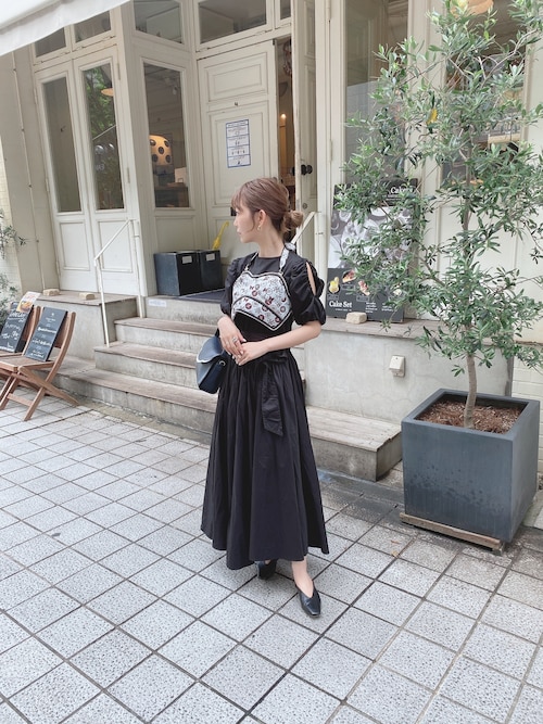 新品タグ付き　アメリヴィンテージ　ドーナツスリーブドレス　ワンピース　M 20200706151508750_500.jpg