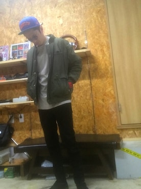 MINO   YAMAさん（メンズ・182cm）の冬コーディネート