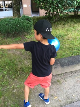 riiiiiさん（キッズ・120cm）の夏コーディネート