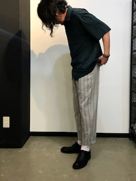 「YARD PLUS（ヤードプリュス）のアイテム」を使った、INOさん（メンズ・178cm）の夏コーディネート