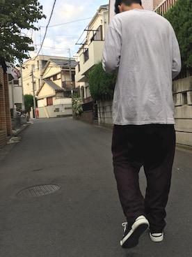 「JULIEN DAVID（ジュリエンデビッド）のアイテム」を使った、INOさん（メンズ・178cm）の秋コーディネート