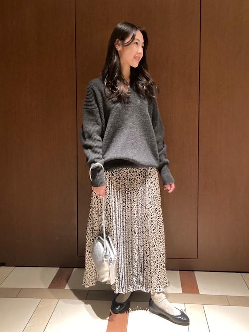 Ayako Nagta ユナイテッドアローズ 丸の内店 United Arrowsのバレエシューズを使ったコーディネート Wear