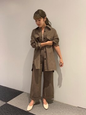 Risako Fujimotoさん（レディース・159cm）の夏コーディネート