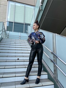 「#新作」｜「アイテム（アクセサリー）」を使った、佑綺 / UNITED TOKYOさん（レディース・158cm）の冬コーディネート