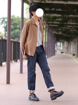 howellさん（メンズ・175cm）の秋コーディネート